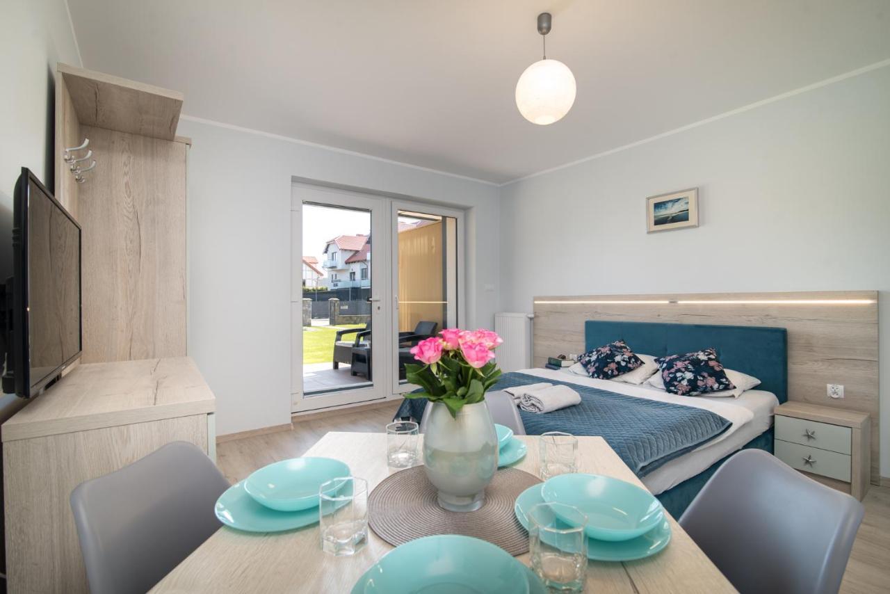 Roza Baltyku - Apartamenty I Pokoje A Dębki Kültér fotó