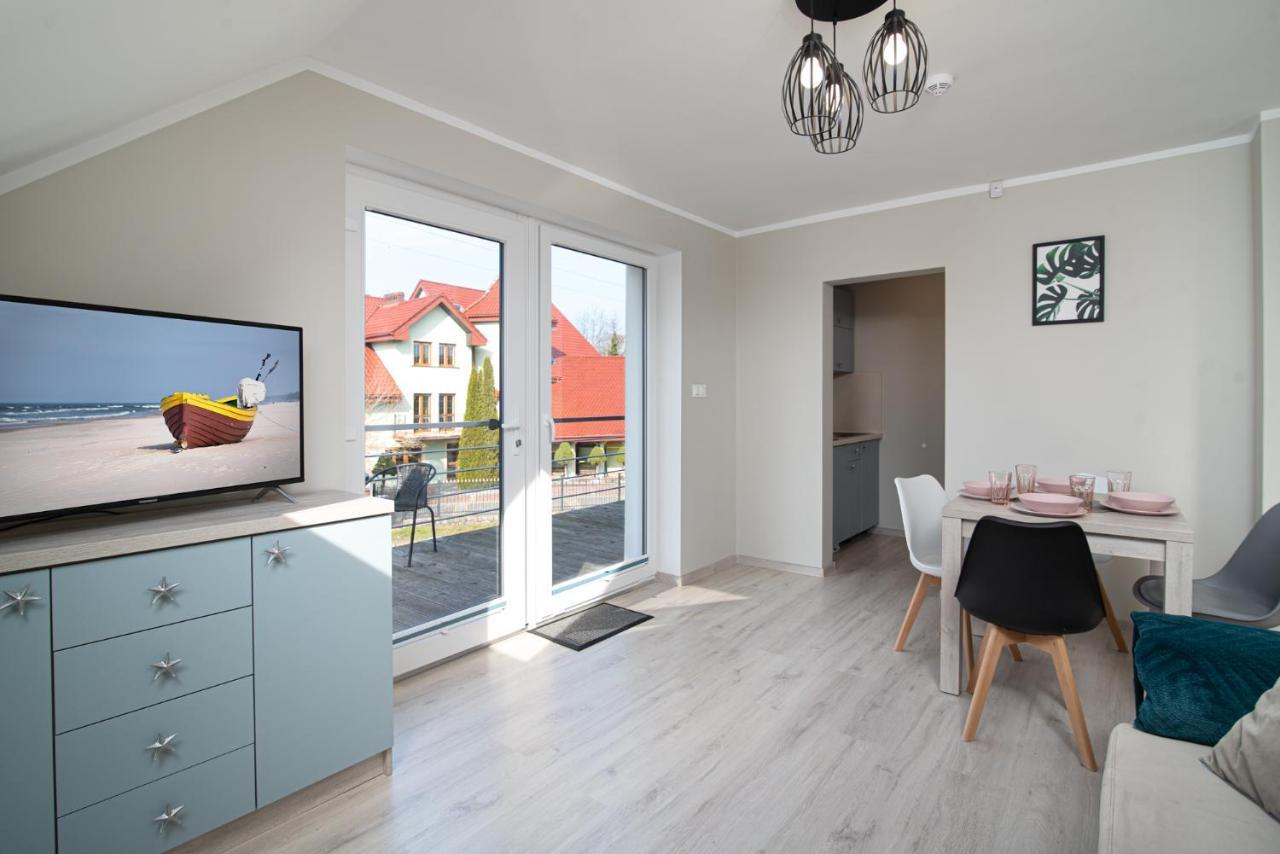 Roza Baltyku - Apartamenty I Pokoje A Dębki Kültér fotó