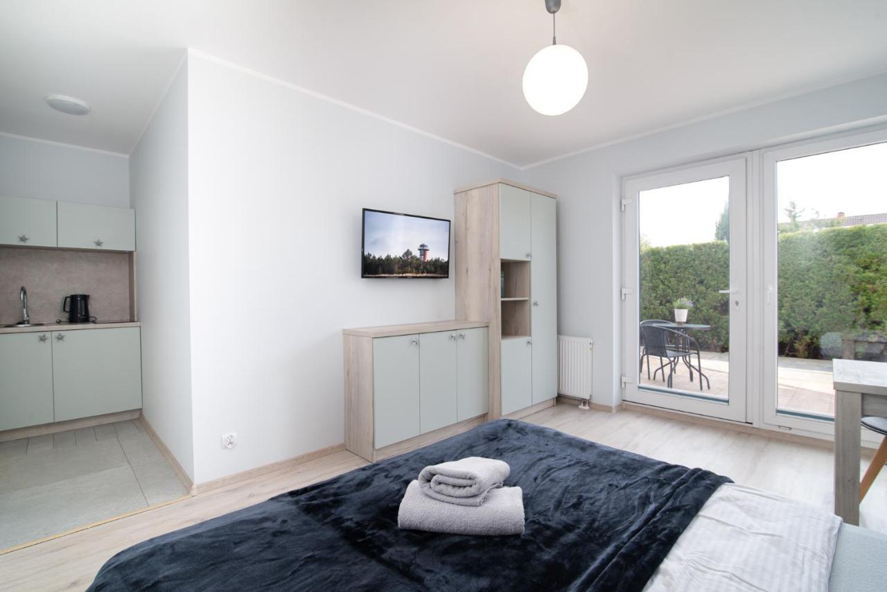 Roza Baltyku - Apartamenty I Pokoje A Dębki Kültér fotó