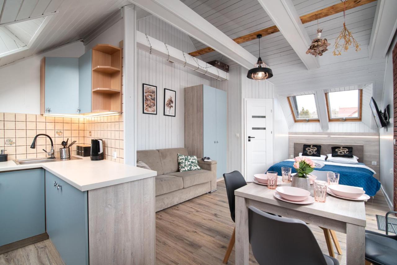 Roza Baltyku - Apartamenty I Pokoje A Dębki Kültér fotó